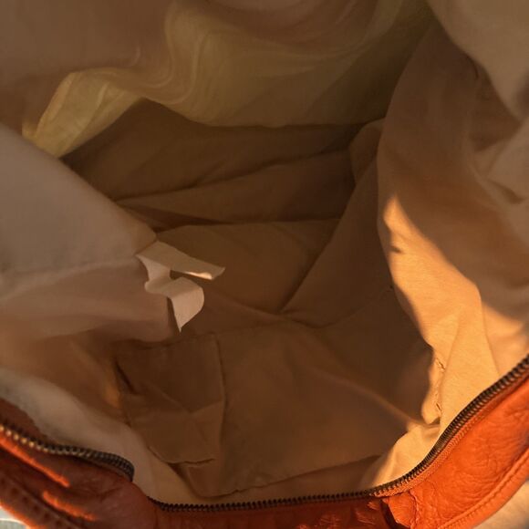 Circa 2012 Converse Cotton Canvas & Faux Leather Lg Tote Bag/ Purse 20" X 14" - Picture 8 of 12